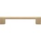 Jeffrey Alexander of the 128 mm Center-to-Center Satin Bronze Square Sutton Cabinet Bar Pull 20PK 635-128SBZ-20 - alternate 2